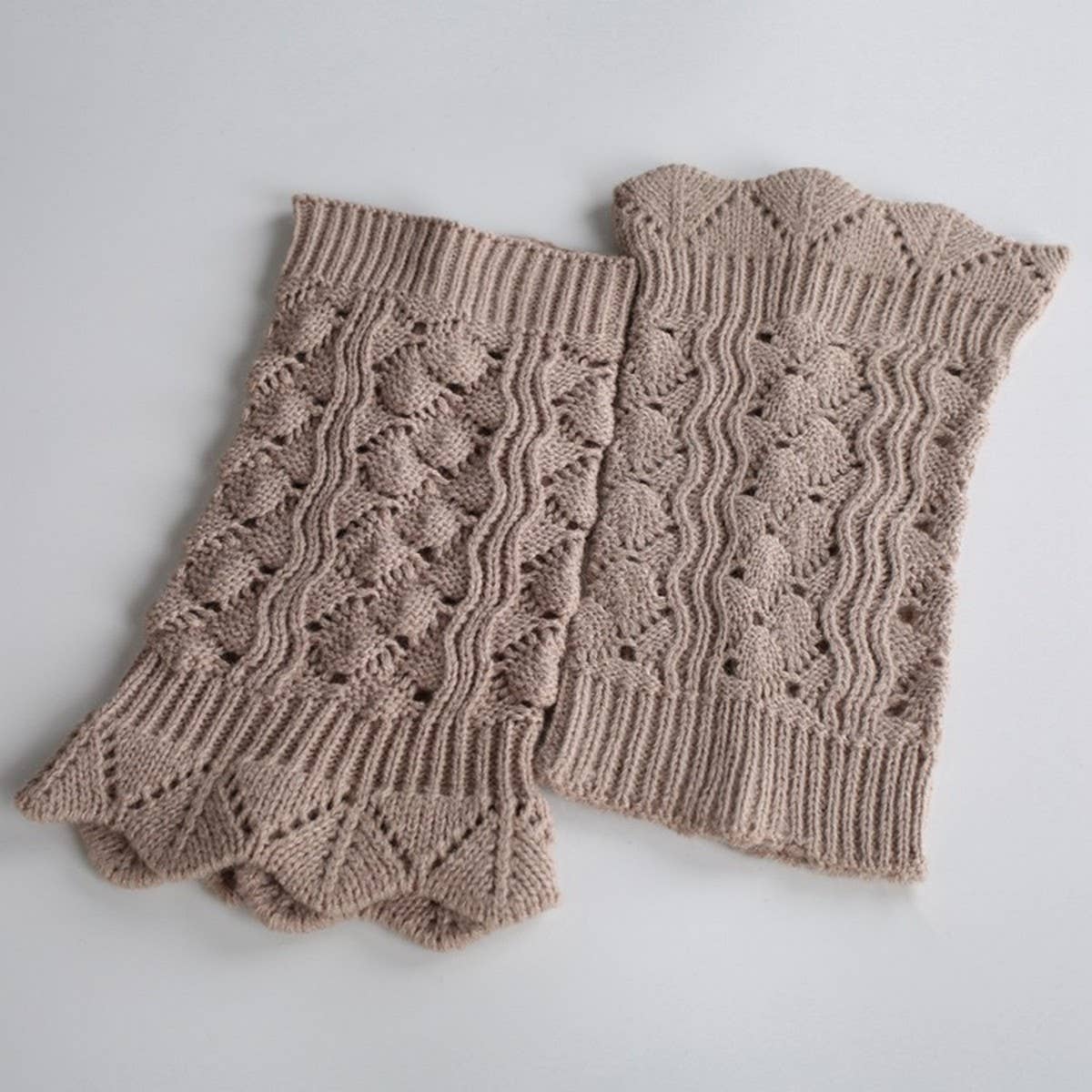 Warm Ballet Leggings High Elastic Stacked Socks_Cwms0749