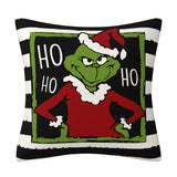 GRINCH CARTOON PRINT CHRISTMAS PILLOWCASE_CWMM1389