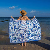 OVERSIZED MULTI WAY BEACH DRESS SUN PROOF CAPE_CWBLS0465