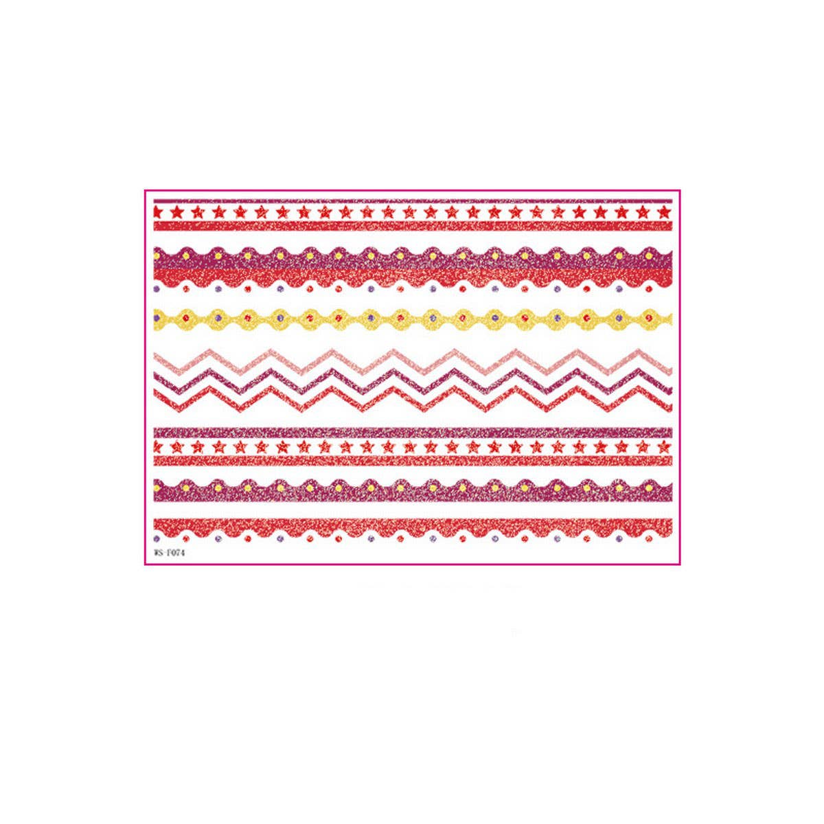 EASTER GLITTER WATER TRANSFER STICKERS FOR CANDLES_CWMM8367