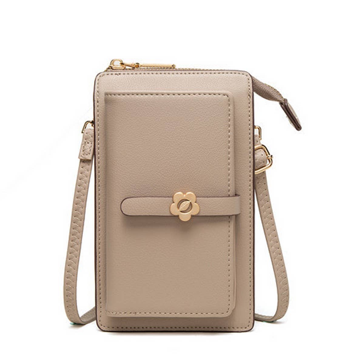 FASHION TRENDY ZIPPER BUCKLE WALLET_CWAB2333