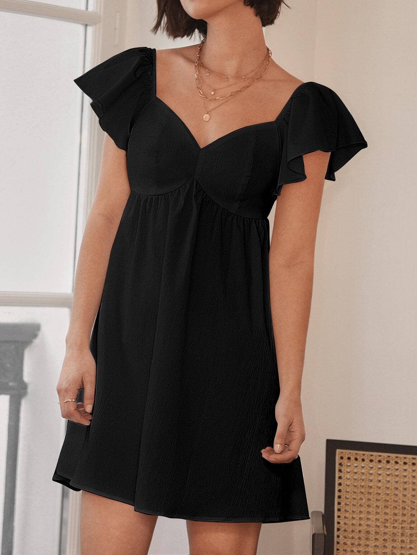 V-Neck Sexy Design Dress