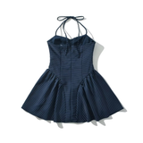 FRENCH STYLE STRIPED CAMI DRESS SUMMER CHIC_CWDMD5806