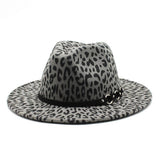 Woolen Hat With Wide Brim Gentlemans Jazz Hat_Cwah2574