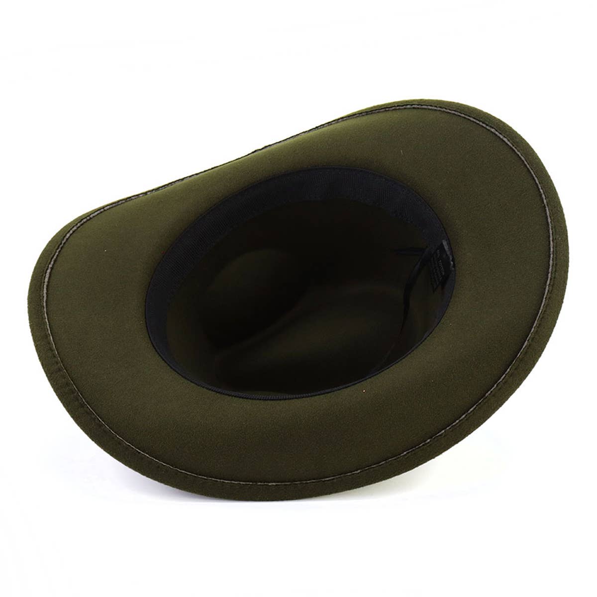 Turquoise Trim Western Cowboy Hat For Women_Cwah0688