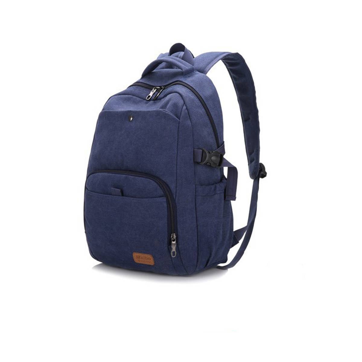 CASUAL VINTAGE BACK TO SCHOOL CANVAS BACKPACK_CWAB2205