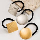 GEOMETRIC METAL HAIR TIE FOR STYLISH LOW PONYTAIL_CWAHA6243