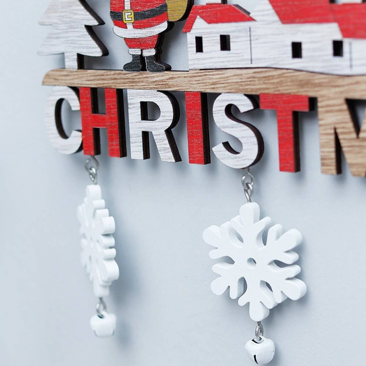 CREATIVE CHRISTMAS WOODEN HANGING ORNAMENT_CWMM9901