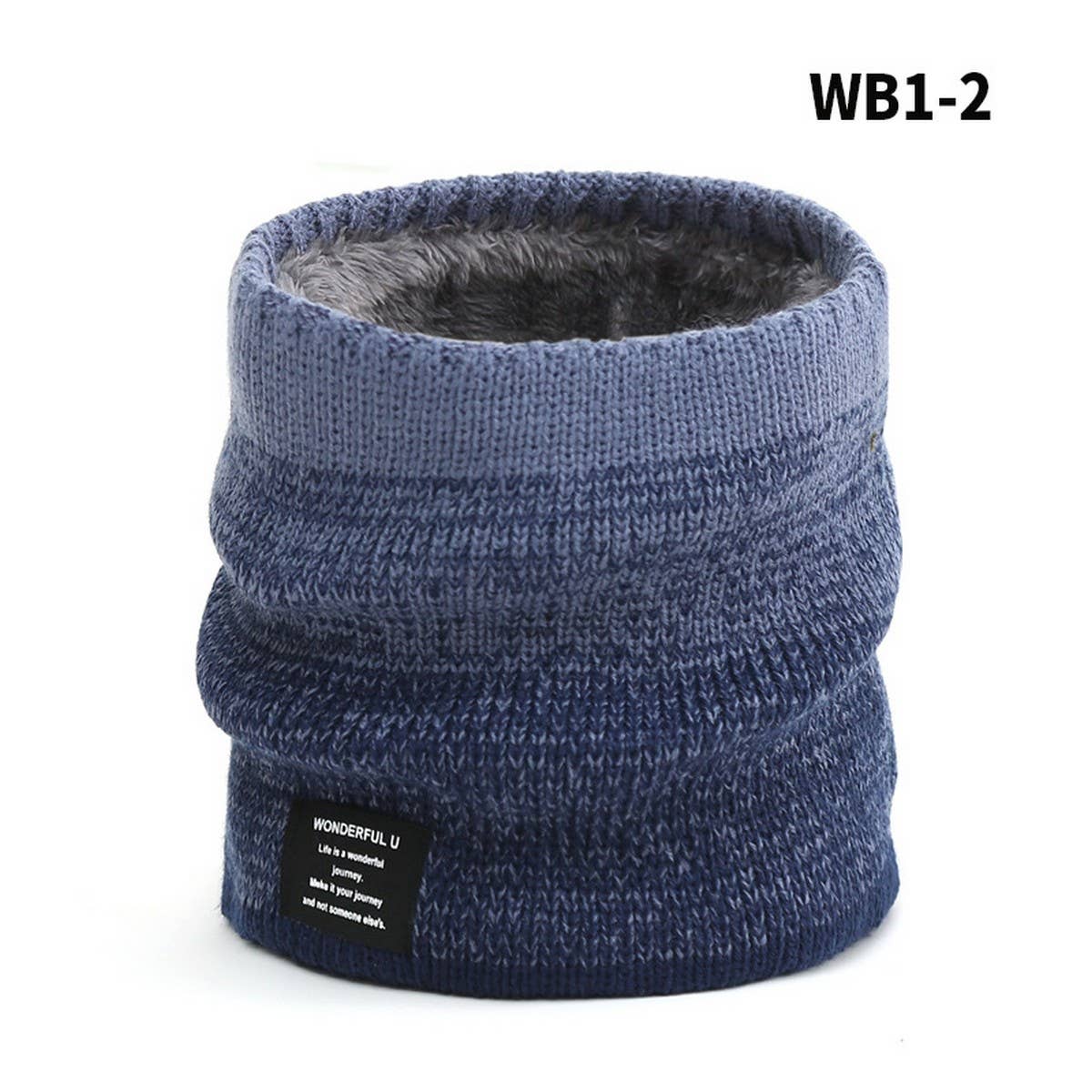 Winter Thick Gradient Wool Knitted Scarf For Women_Cwasc1039