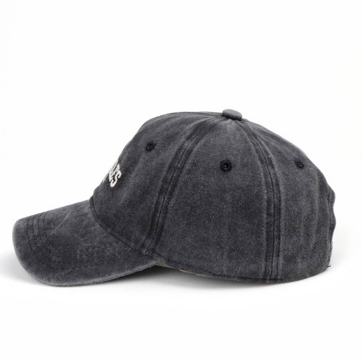 Vintage Washed Letter Embroidered Baseball Cap Cwah1536