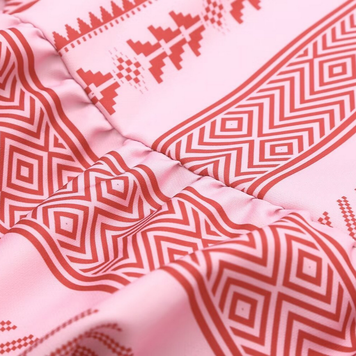 Vintage Crochet Patchwork Knit Dress Boho Chic_Cwdmd5799