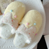 NEW SWEET ICE CREAM COTTON SLIPPERS FOR WOMEN_CWMM2960