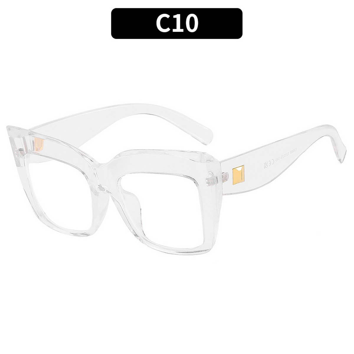 FASHIONABLE LARGE FRAME ANTI BLUE LIGHT GLASSES_CWASG0371