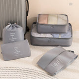 5SET LIGHTWEIGHT TRAVEL LUGGAGE ORGANIZER_CWAB0546