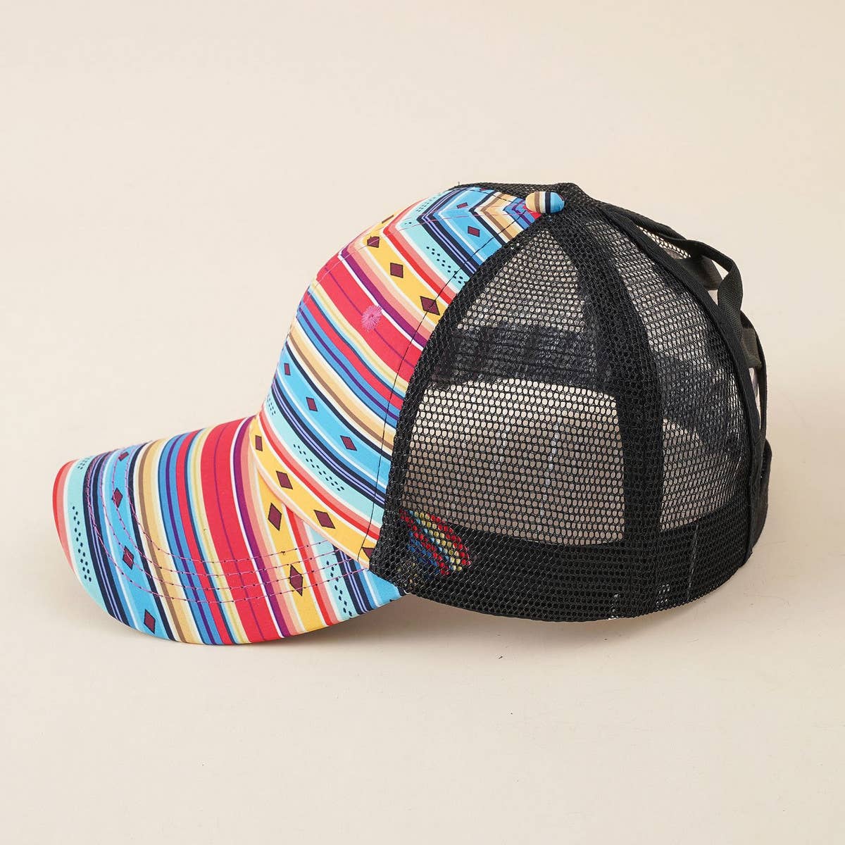 OUTDOOR BOHO GEOMETRIC BASEBALL CAP_CWAH1402