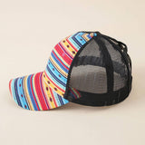 OUTDOOR BOHO GEOMETRIC BASEBALL CAP_CWAH1402