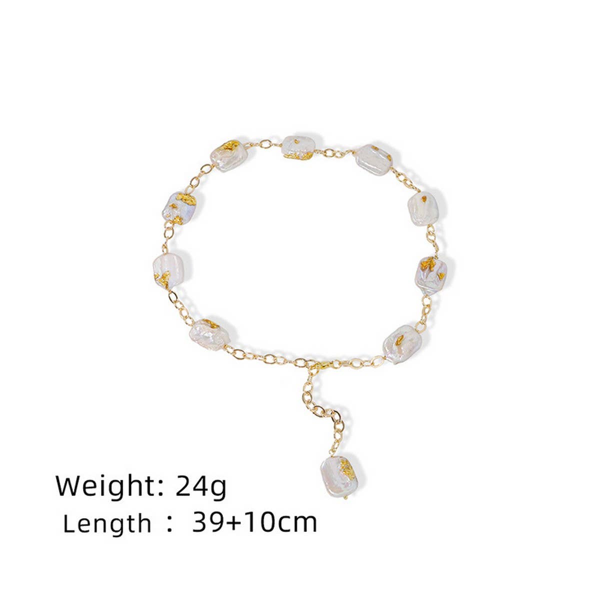 SIMPLE AND STYLISH ALL MATCH PEARL NECKLACE_CWAJE3841