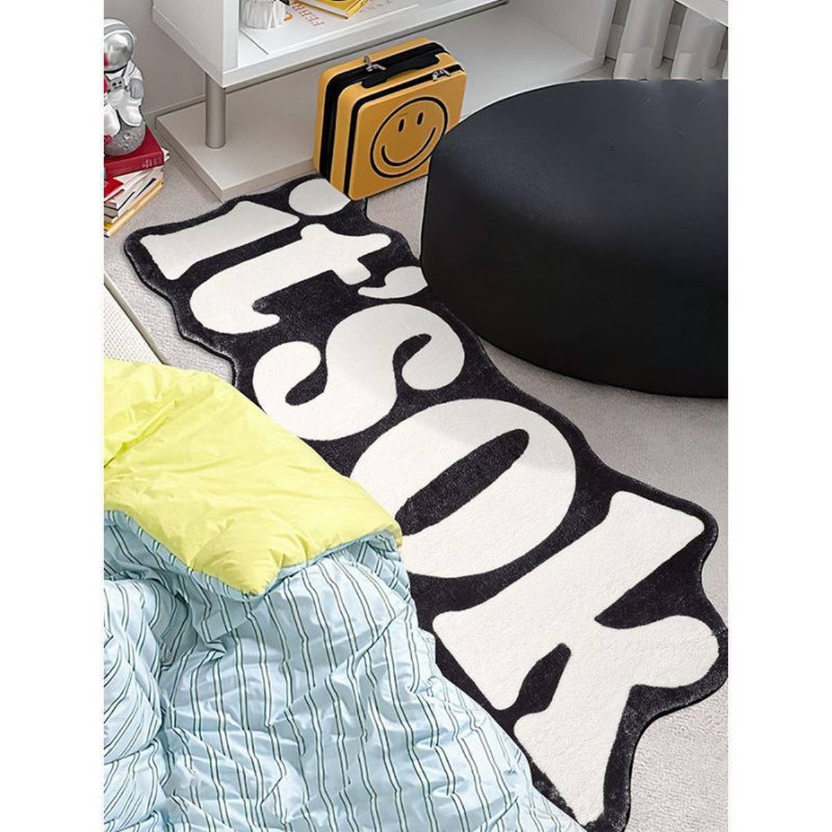 LONG THICK RUNNER RUG SIMPLE ACCENT FOR HOME DECOR_CWMM7404