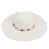 2024 NEW WOMEN TRAVEL VISOR STRAW HAT_CWAH1192