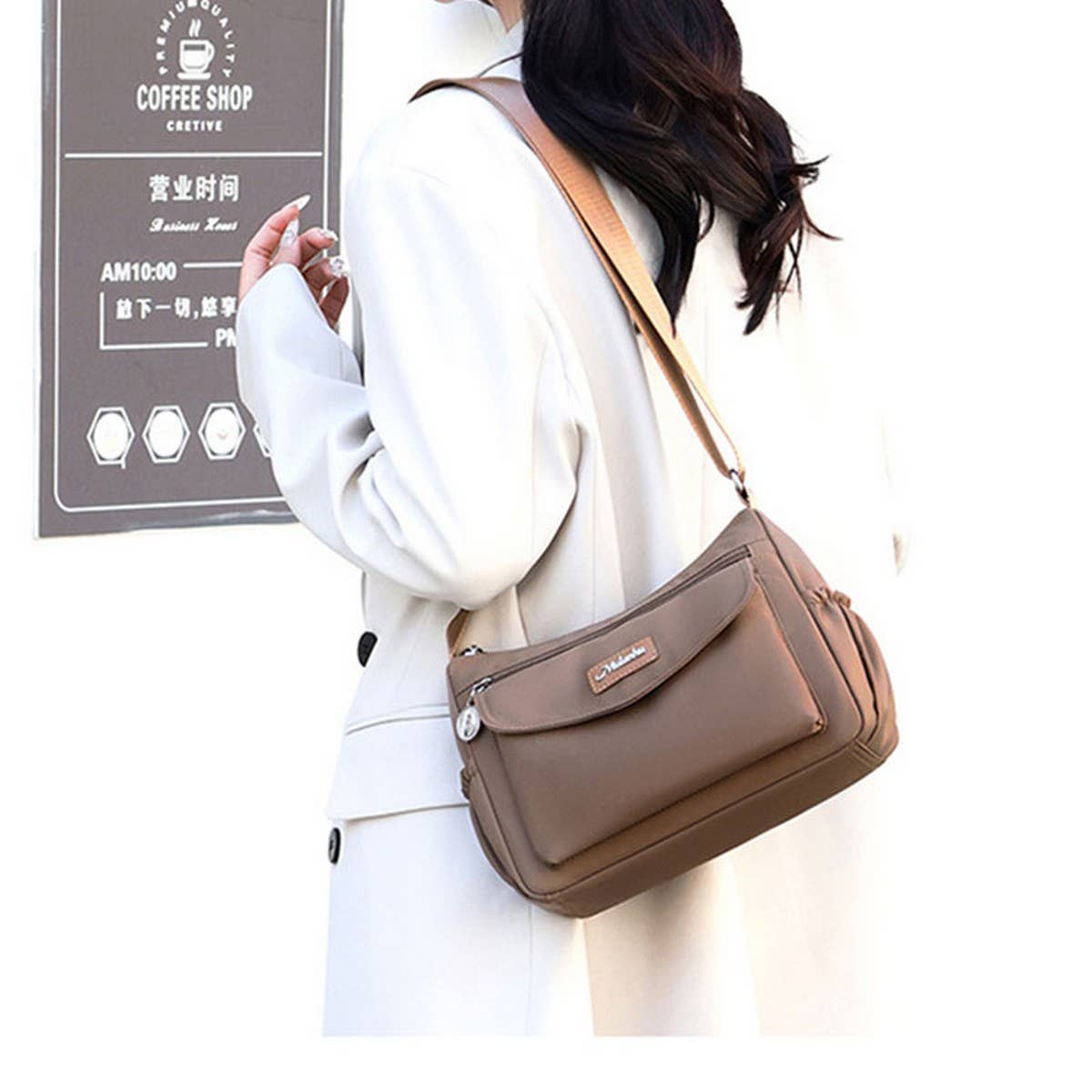 LARGE CAPACITY CASUAL NYLON SHOULDER BAG_CWASC1776