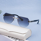 FASHION FRAMELESS SUN PROTECTION SUNGLASSES_CWASG0699