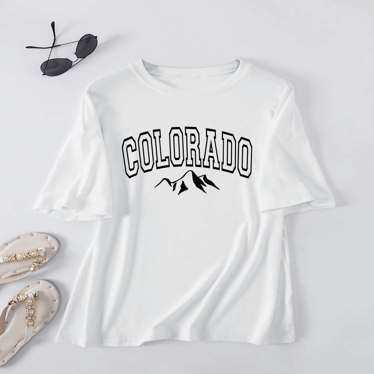 Womens Basic Tee, Baggy Fit, Stylish Design