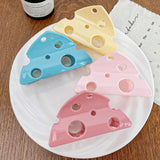 CHEESE HAIR CLAW CUTE LARGE CLIP FOR GIRLS_CWAHA0392