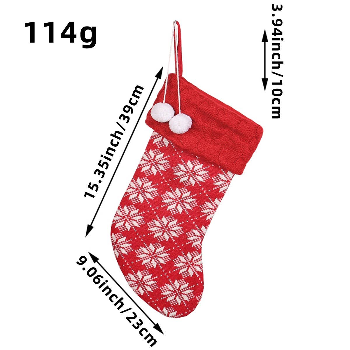 NEW CHRISTMAS CUTE KNITTED WOOL SOCKS GIFT BAG_CWMS1440