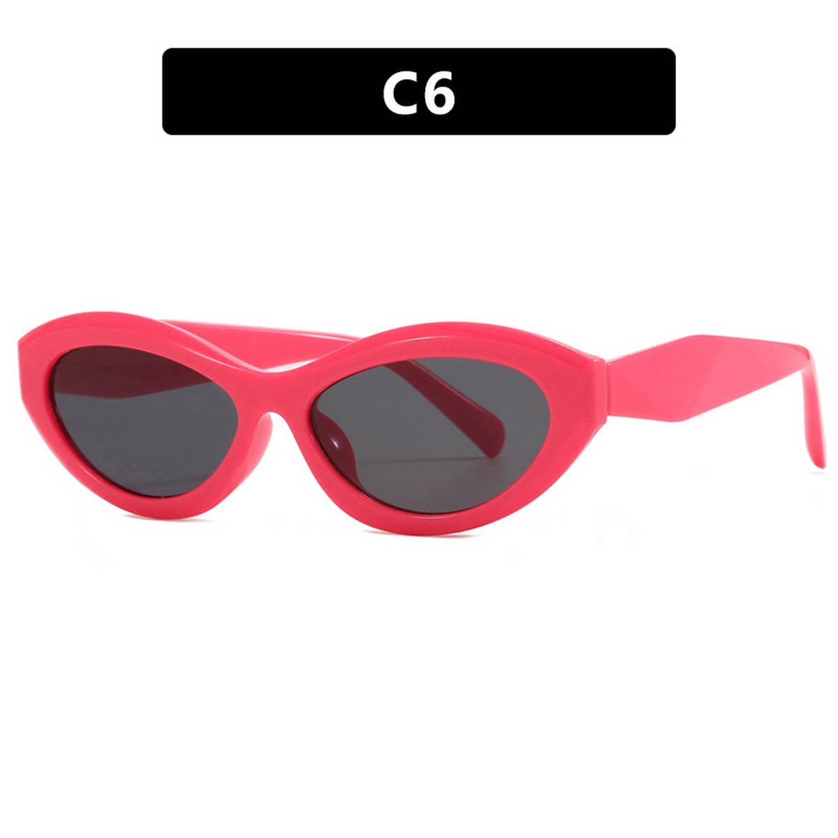 PERSONALIZED TRENDY SUNSHADE OVAL SUNGLASSES_CWASG0315