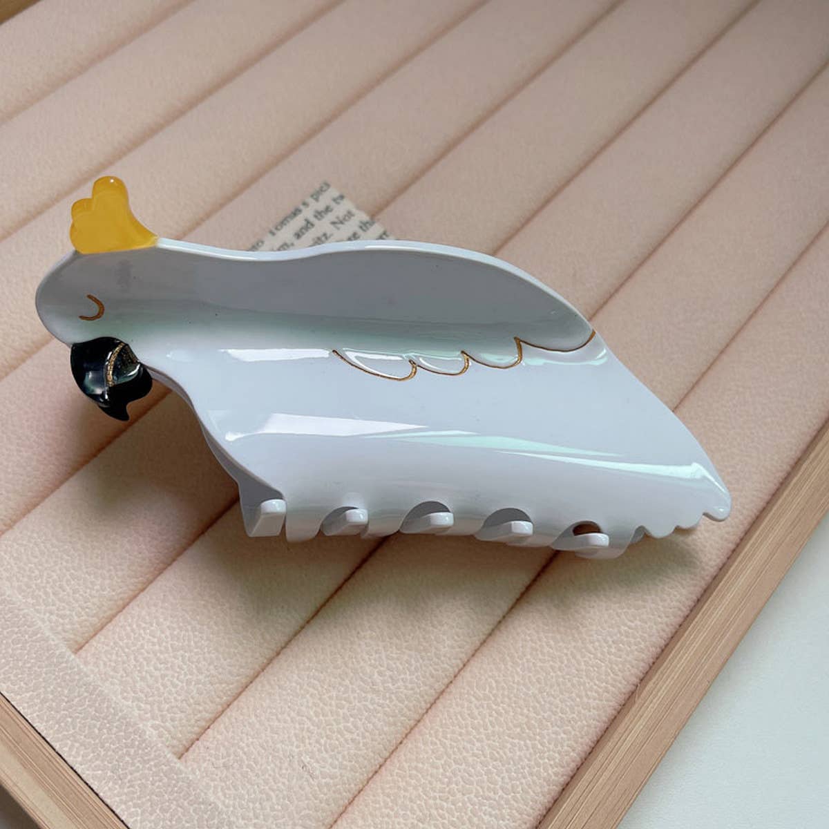 Animal Colorful Parrot Bird Hair Clip_Cwaha1336