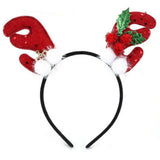 FLUFFY REINDEER HEADBAND FOR CHRISTMAS COSPLAY_CWAHA5669