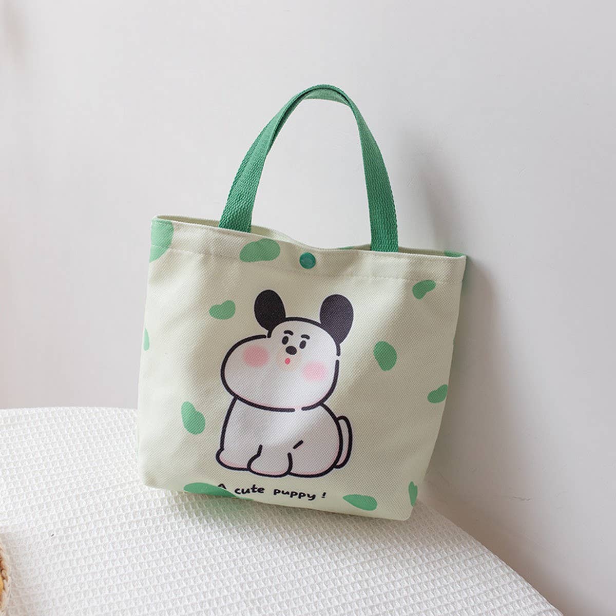 CUTE PRINTED LUNCH TOTE BAG FOR GIRLS WOMEN_CWAB5663