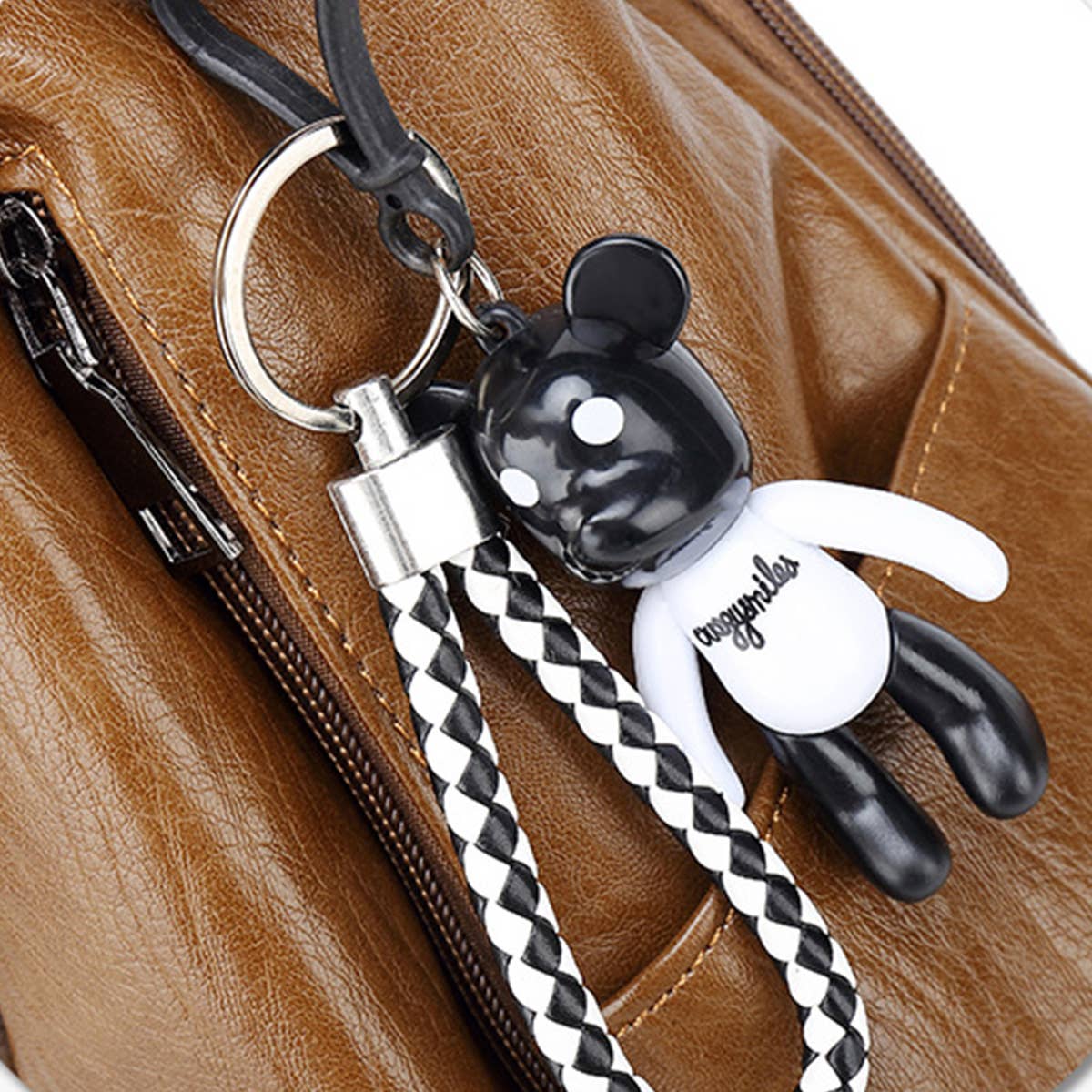 LEATHER BACKPACK WOMEN BOW DECORATION CROSSBODY BAG_CWAB0721