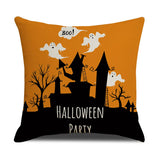 FUNNY LETTER PRINT HALLOWEEN PUMPKIN PILLOWCASE_CWMM1348
