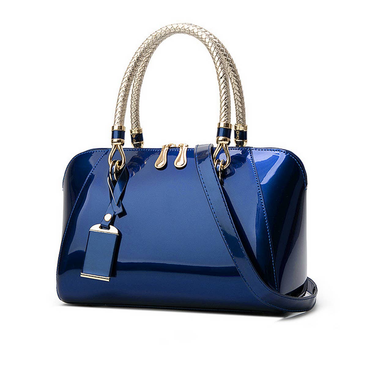 2024 PATENT LEATHER EVENING TOTE BAG_CWAB2636