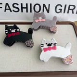 CUTE CAT BOW HAIR CLIP CREATIVE CARTOON ACCESSORY_CWAHA5894