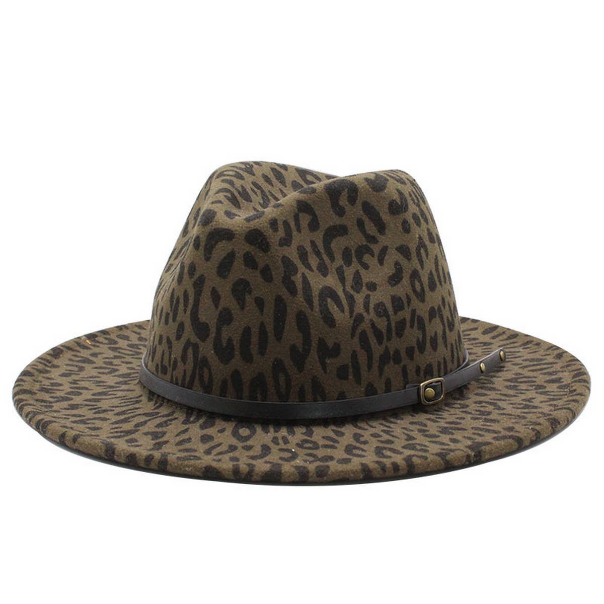 FASHIONABLE LEOPARD PATTERN FAUX WOOL HAT_CWAH2546