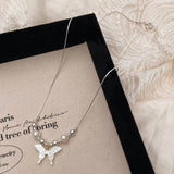 NEW HIGH END BUTTERFLY PENDANT NECKLACE FOR WOMEN_CWAJE3070