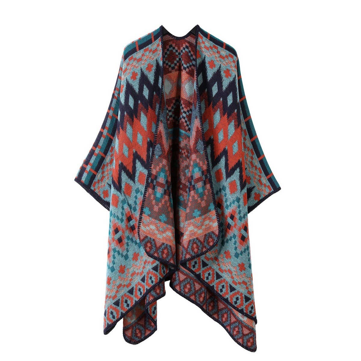 FASHIONABLE WARM SCARF CLOAK SHAWL_CWASC2221