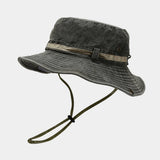 Washed Cotton Outdoor Sun Hat For Men Women_Cwah3826