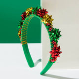 Xmas Bell Flower Headband Shiny Party Style_Cwaje05880