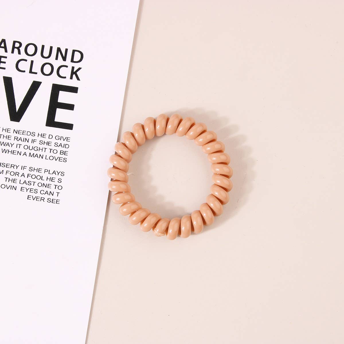 Cwaha1108_Simple Phone Line Hair Tie
