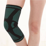 ELASTIC KNEE BRACE WITH DOUBLE WAVE NON SLIP GRIP_CWMM7890