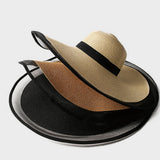 OVERSIZED BRIM MESH FISHERMANS HAT SUNSHADE HAT_CWAH1165