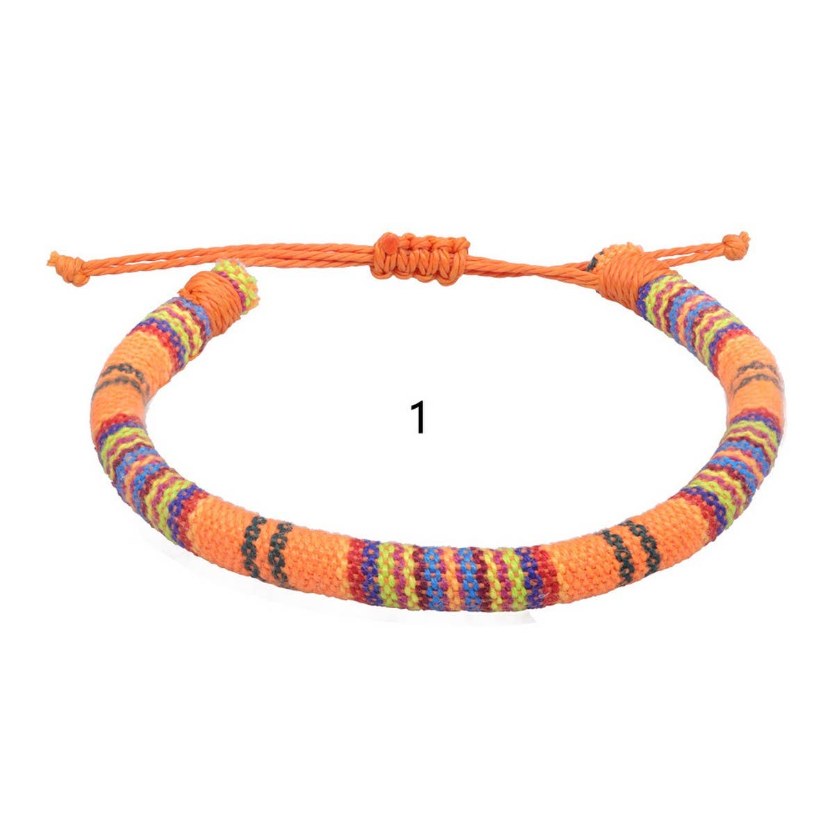 BOHEMIAN ETHNIC STYLE COLORFUL HANDWOVEN BRACELET_CWMM0538