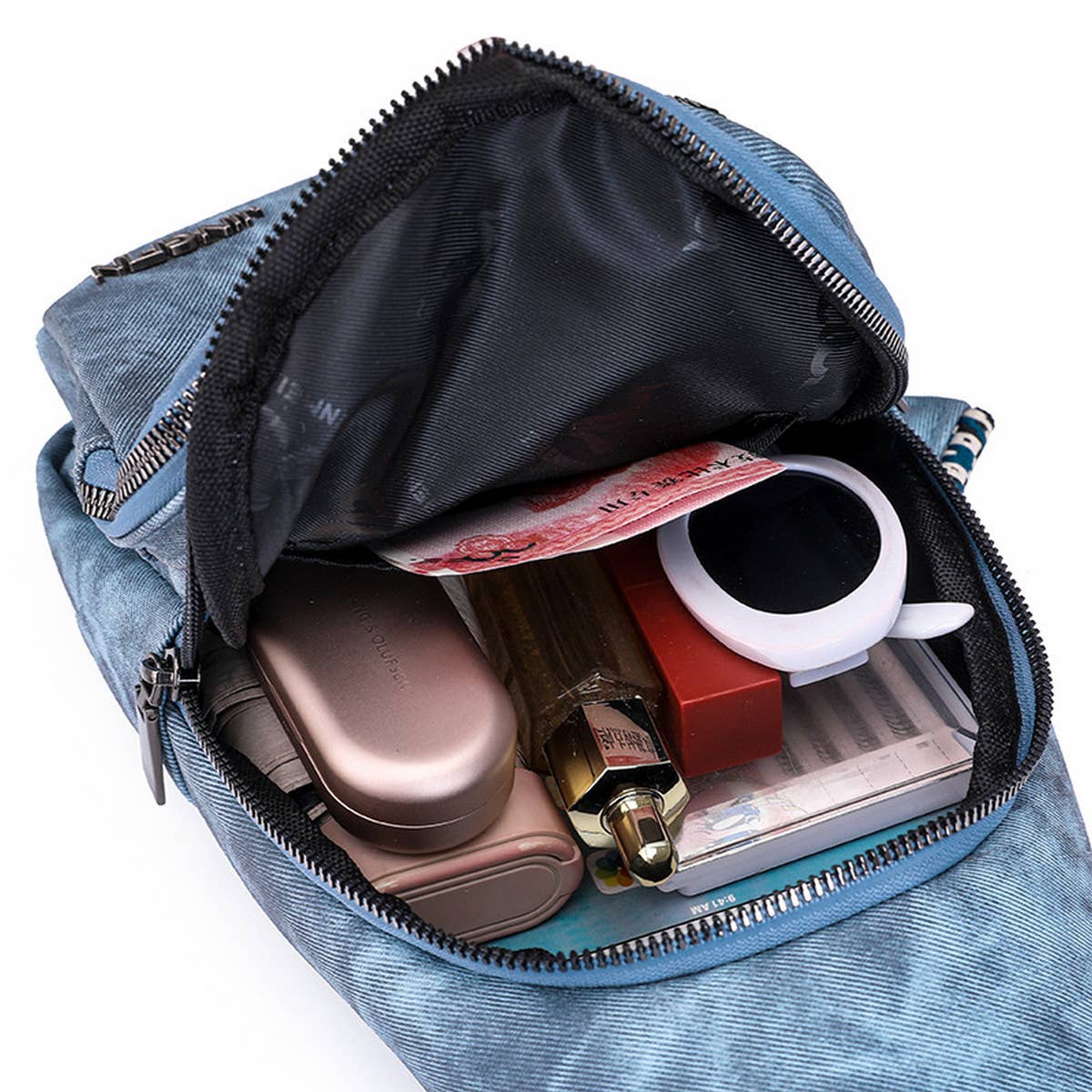 SIMPLE LIGHTWEIGHT SPORTS SHOULDER MESSENGER BAG_CWAB2712