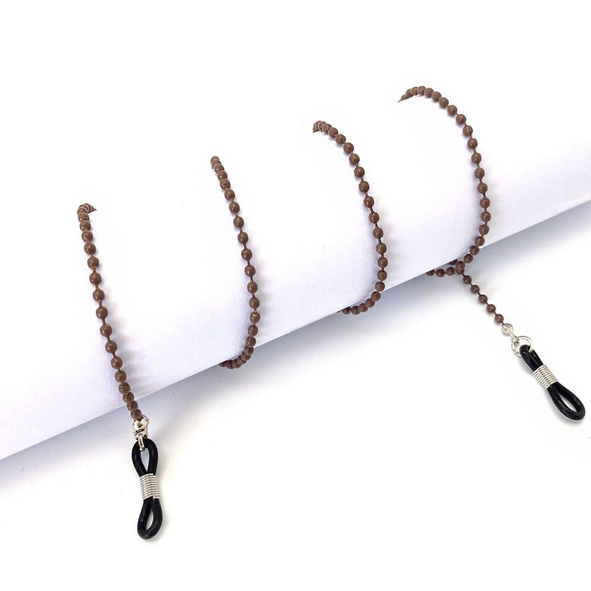 SOFT CHAIN COLORFUL WAVE BEADS GLASSES LANYARD_CWMM1160