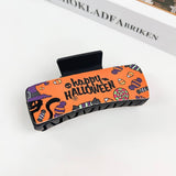 GOTHIC HALLOWEEN CLAW CLIP PUMPKIN GHOST DESIGN_CWAHA1443