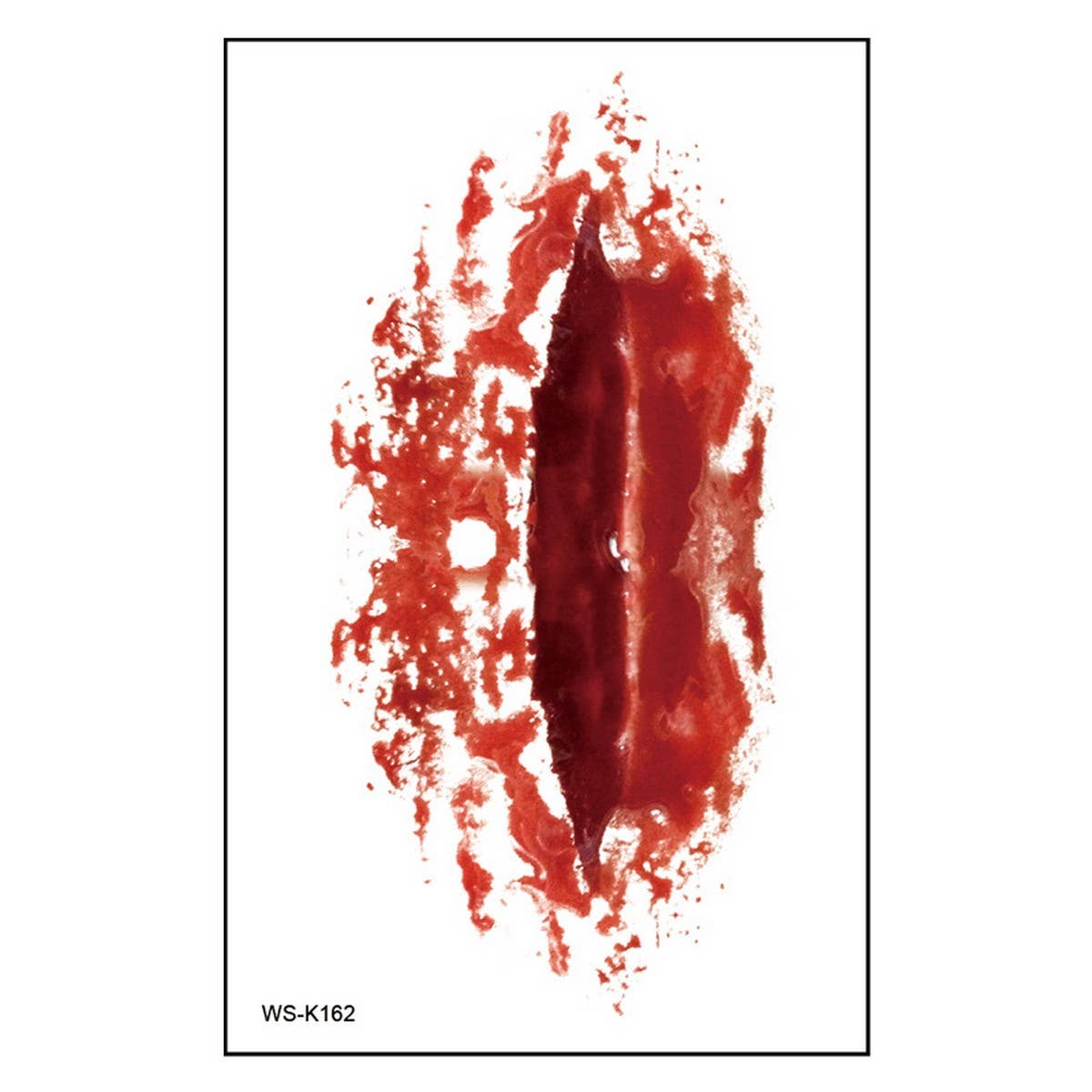 HALLOWEEN SCAR TATTOOS BLOODY WOUND STICKERS_CWMM8377