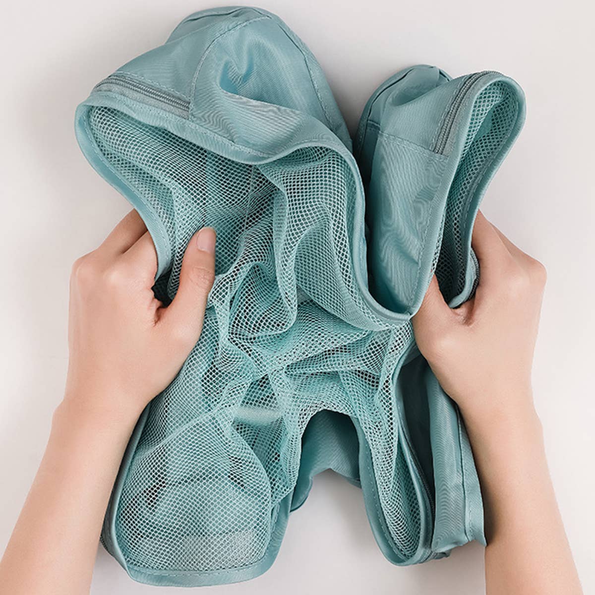 6 7 PIECE WATERPROOF TRAVEL PACKING CUBE SET_CWAB0542